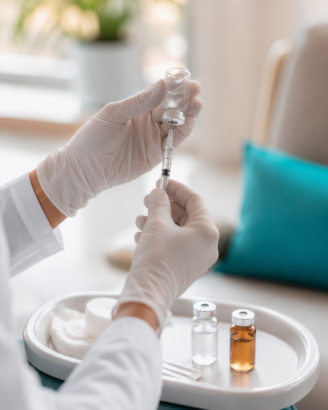 Private executive IV suite for NAD+ and performance infusion therapy