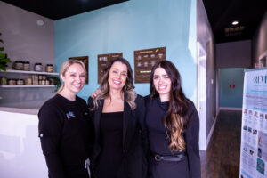 Revive-Infusions-&-Wellness-we-are-here-to-help-treatment-team-weightloss-goals Group photo of the all-female medical team at Revive Infusions & Wellness in Roseburg, Oregon, providing root-cause wellness solutions through IV therapy, hormone optimization, peptide treatments, weight management, and personalized health programs.