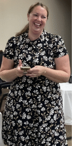 Before photo of Laura prior to her weight loss transformation and overall health improvement at Revive Infusions & Wellness, a medically guided wellness center in Roseburg, Oregon.