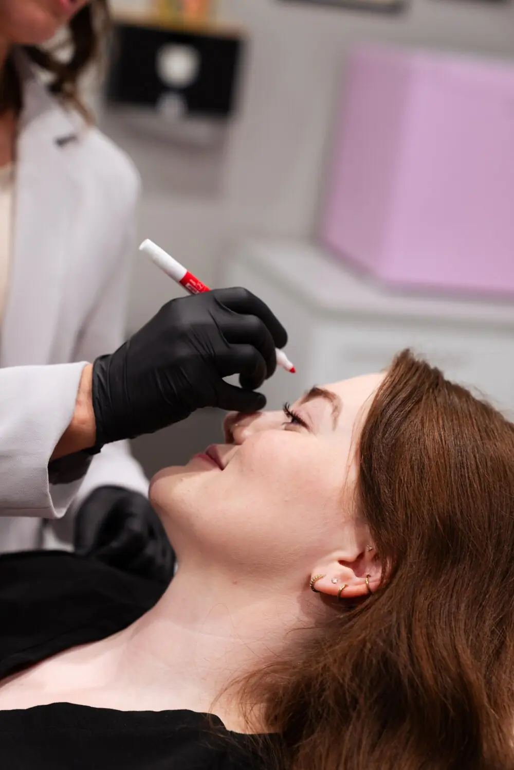 Mesotherapy facial application by REVIVE clinician
