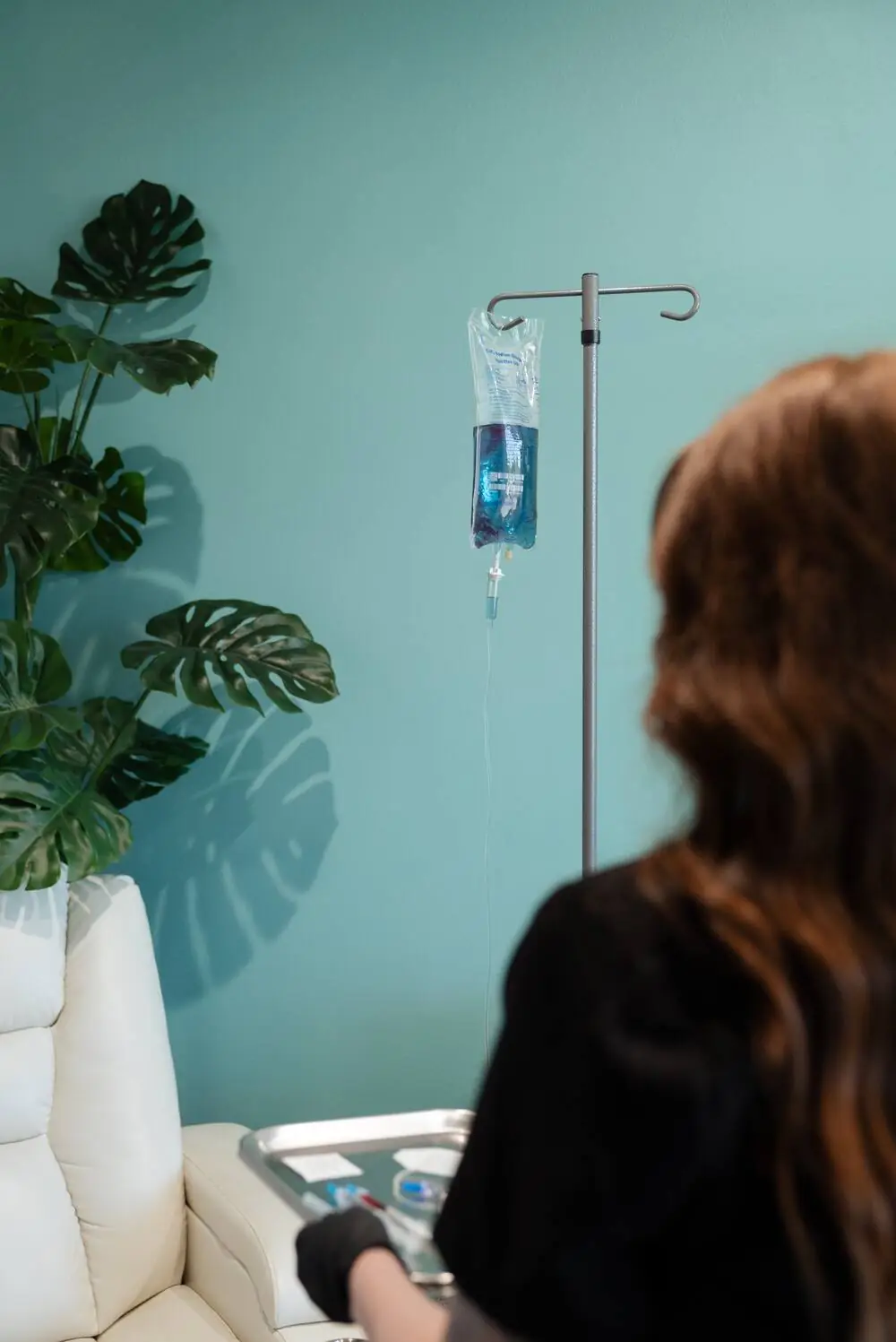 REVIVE clinician delivering in-clinic medical weight loss care at REVIVE Infusions & Wellness in Roseburg, Oregon
