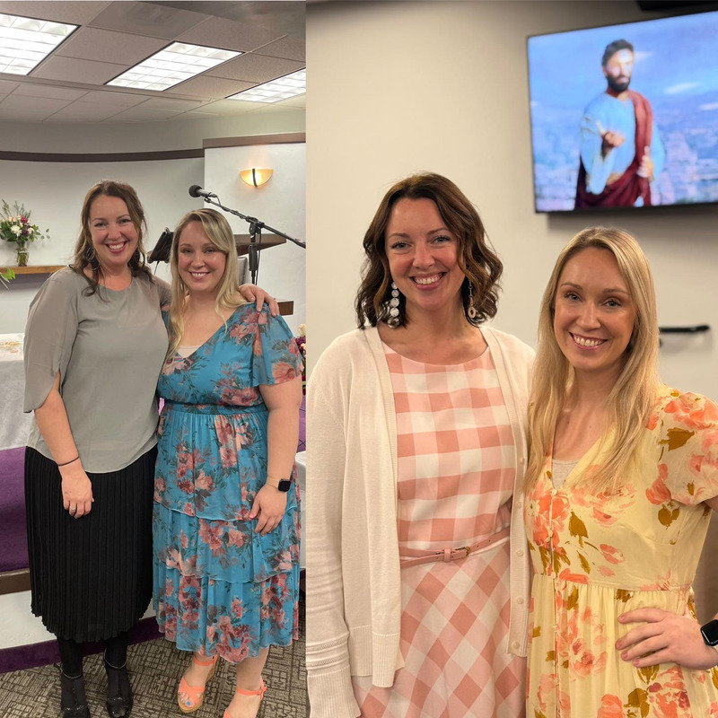 Two sisters on their Foundations journeys together at REVIVE